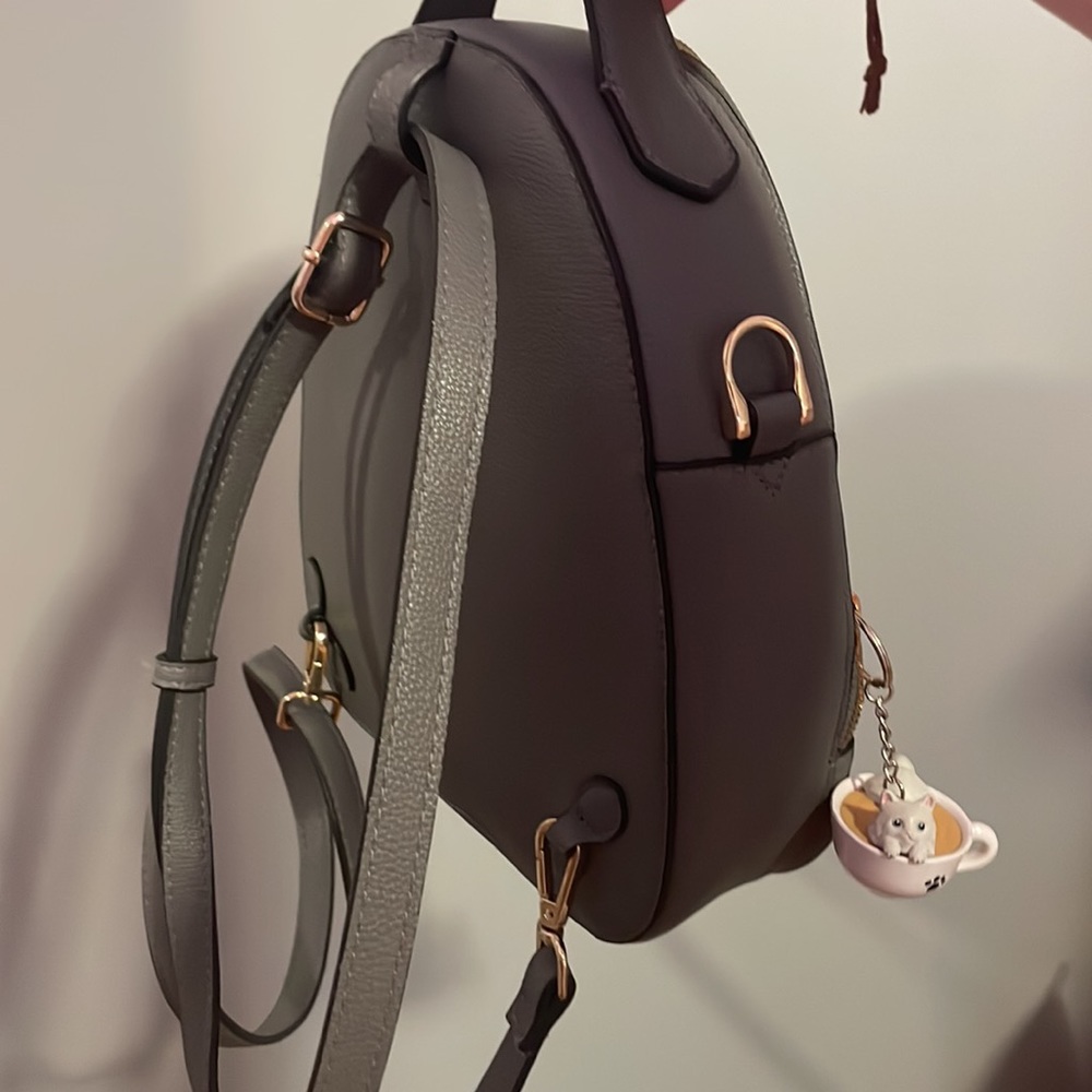Gray Mini Backpack - image 2